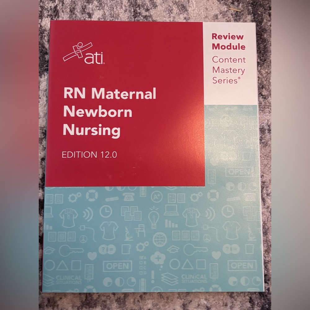 RN Maternal Newborn Nursing Review Module - Red and Blue